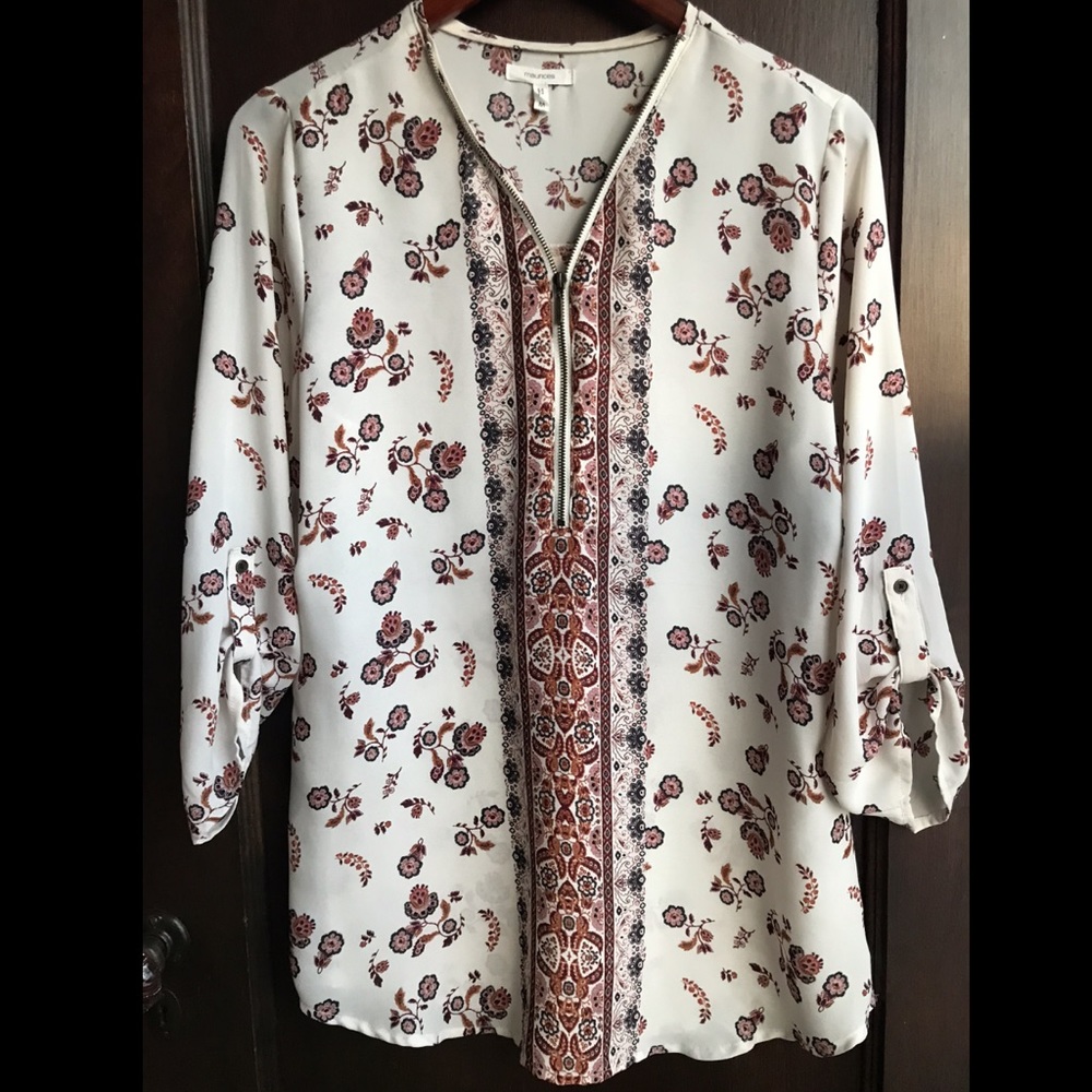 Maurice’s floral blouse, EUC